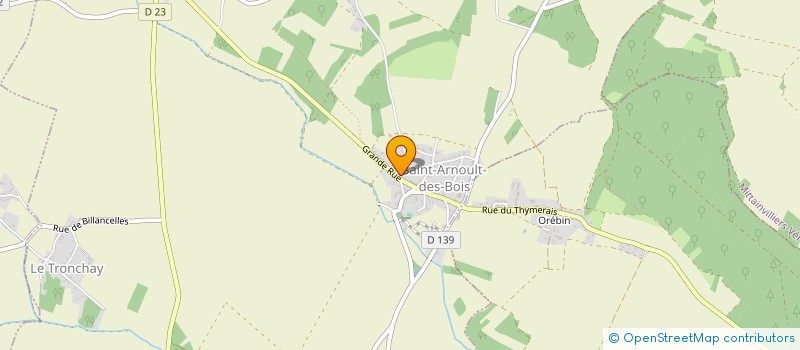 localisation de l'entreprise LA CASE A MALICES à SAINT-ARNOULT-DES-BOIS