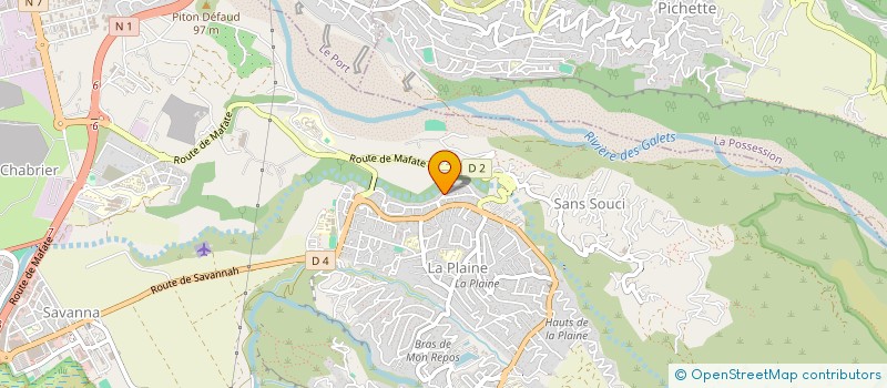 localisation de l'entreprise LA CASE A PAINS à SAINT-PAUL