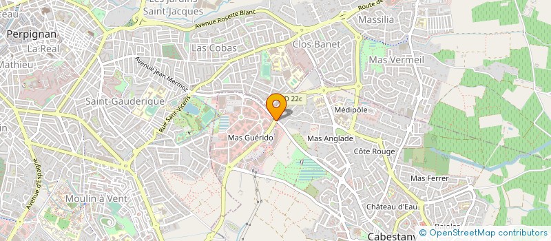 localisation de l'entreprise LA CASE A SAUVAGE SARL à CABESTANY