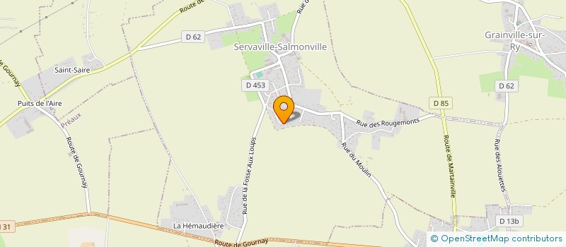 localisation de l'entreprise LA CASE ANTILLAISE  SERVAVILLE-SALMONVILLE