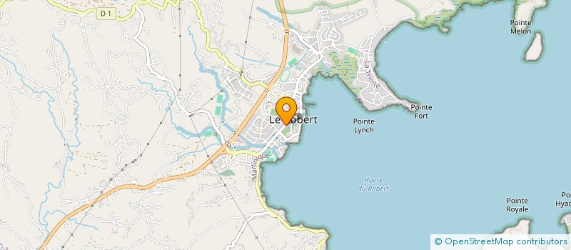 localisation de l'entreprise LA CASE AUX DELICES à LE ROBERT