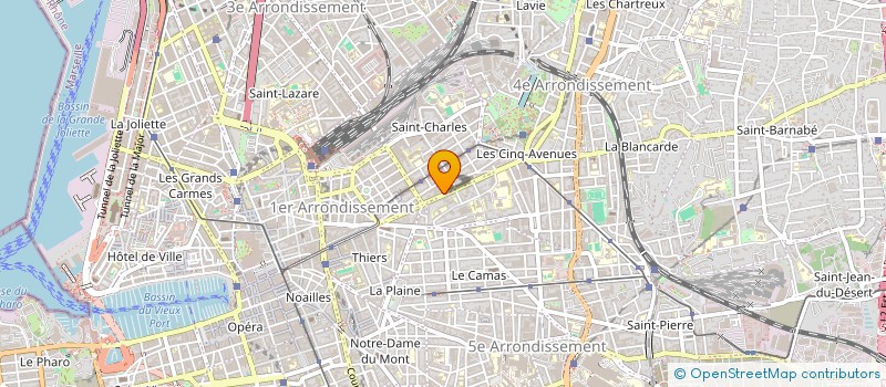 localisation de l'entreprise LA CASE CREOLE à MARSEILLE