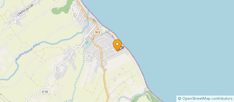 localisation de l'entreprise LA CASE DES MIMOSAS  SAINT-BENOIT