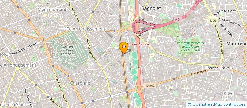 localisation de l'entreprise LA CASE DES POETES  PARIS