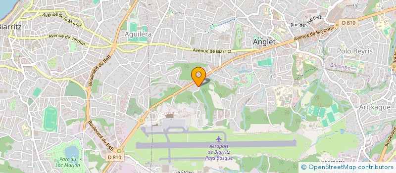 localisation de l'entreprise LA CASE DU 64  ANGLET