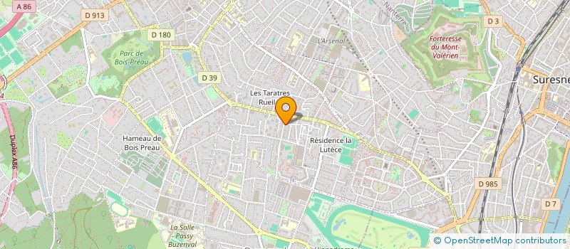localisation de l'entreprise LA CASE DU DIABETE à RUEIL-MALMAISON