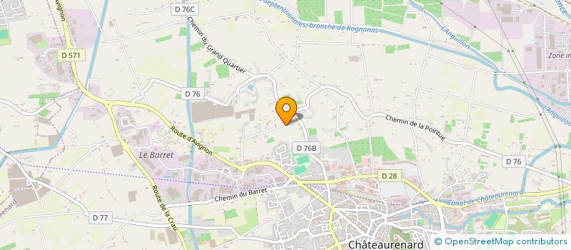 localisation de l'entreprise LA CASE PROVENCALE à CHATEAURENARD