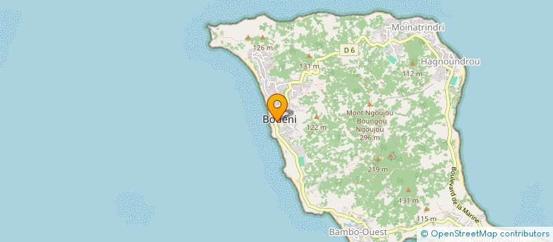 localisation de l'entreprise LA CASE ROBINSON à BOUENI