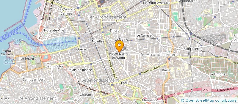 localisation de l'entreprise LA CASE YA BILENGE à MARSEILLE