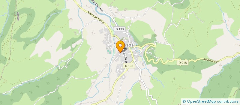 localisation de l'entreprise LA CASEMATE à PAU