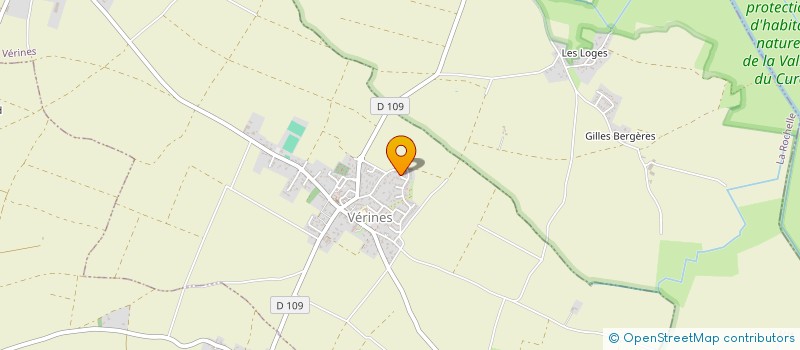 localisation de l'entreprise LA CASEMATE  VERINES