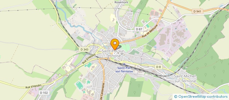 localisation de l'entreprise LA CASETTE  RAMECOURT