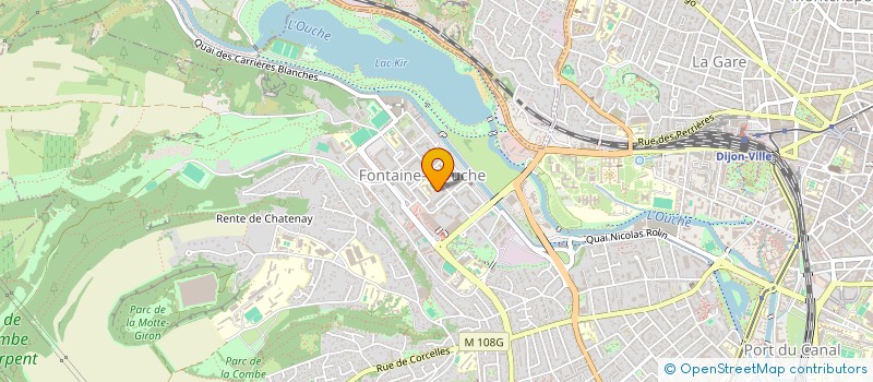 localisation de l'entreprise LA CASINCA à DIJON