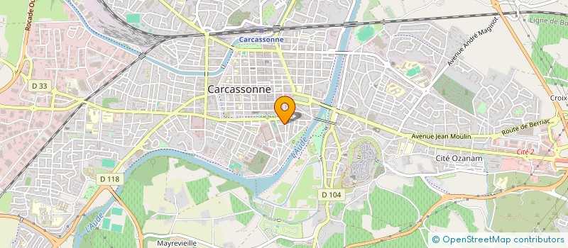 localisation de l'entreprise LA CASITA à CARCASSONNE