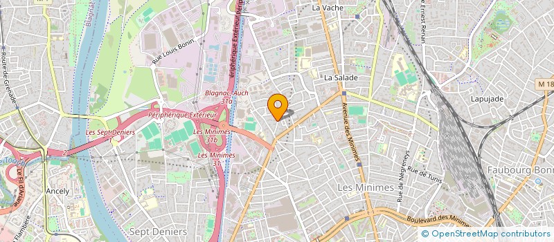 localisation de l'entreprise LA CASITA DE JOSE à TOULOUSE