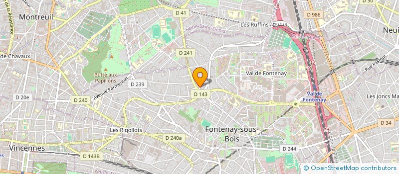 localisation de l'entreprise LA CASSE MOTO FONTENAY à FONTENAY-SOUS-BOIS
