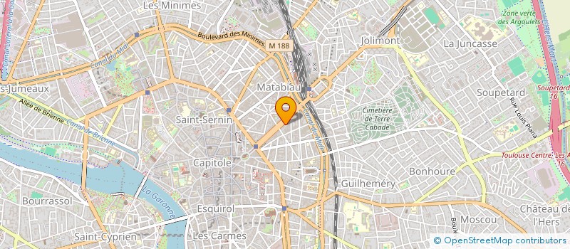localisation de l'entreprise LA CASTILLE à TOULOUSE