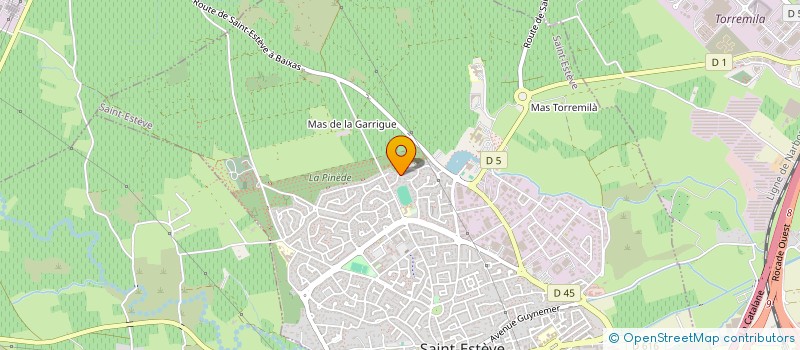localisation de l'entreprise LA CATALANE à NOISY-LE-SEC