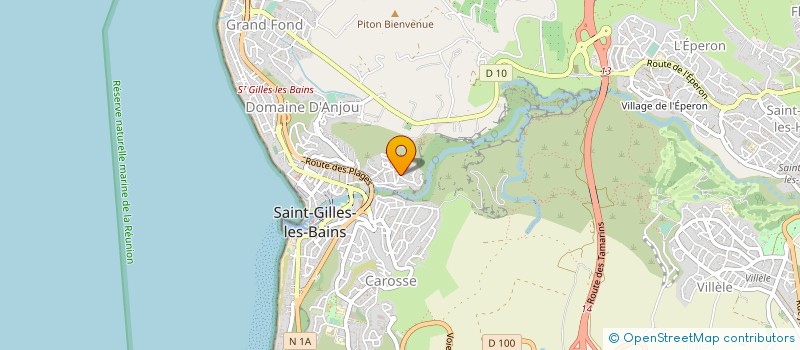 localisation de l'entreprise LA CATALANE SARL à SAINT-PAUL