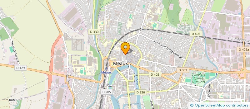 localisation de l'entreprise LA CATHEDRALE  MEAUX