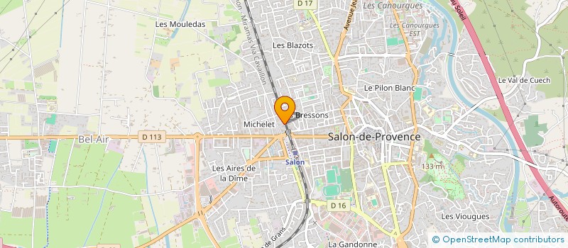 localisation de l'entreprise LA CATHEDRALE  SALON-DE-PROVENCE