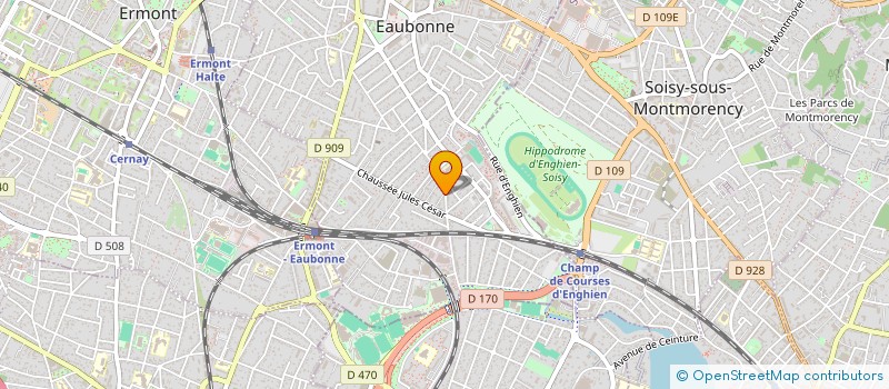 localisation de l'entreprise LA CAUDALIE à EAUBONNE