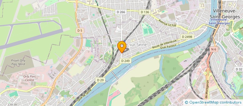 localisation de l'entreprise LA CAUSE  ABLON-SUR-SEINE