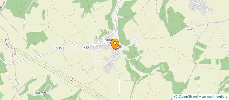 localisation de l'entreprise LA CAV'ANIERE  COLLAN