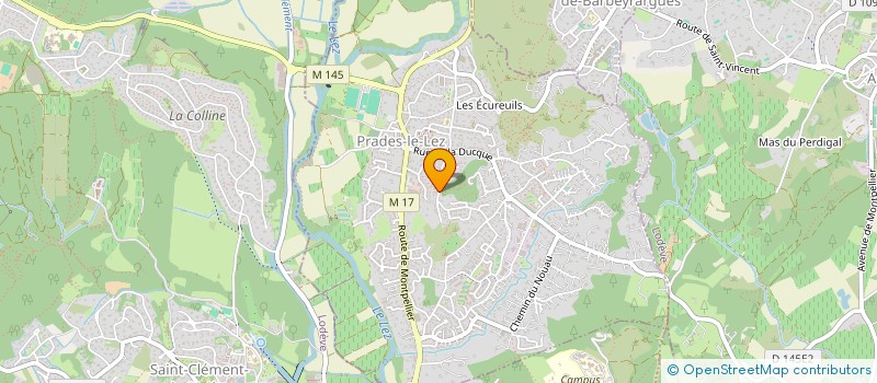 localisation de l'entreprise LA CAV4LERIE à PRADES-LE-LEZ