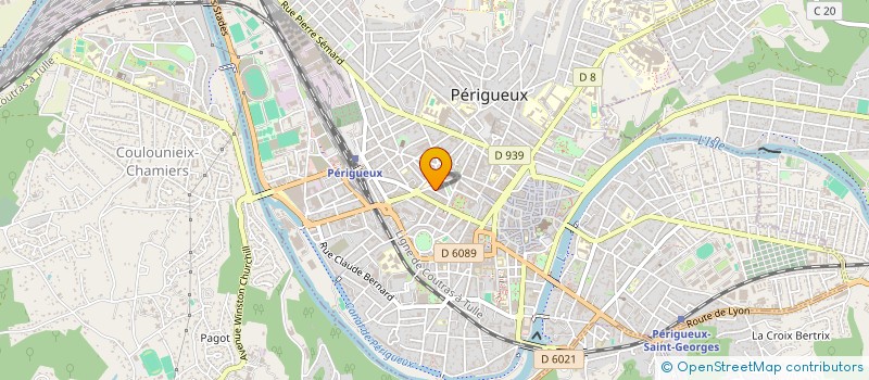 localisation de l'entreprise LA CAVA  PERIGUEUX