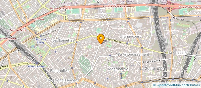 localisation de l'entreprise LA CAVALE à PARIS