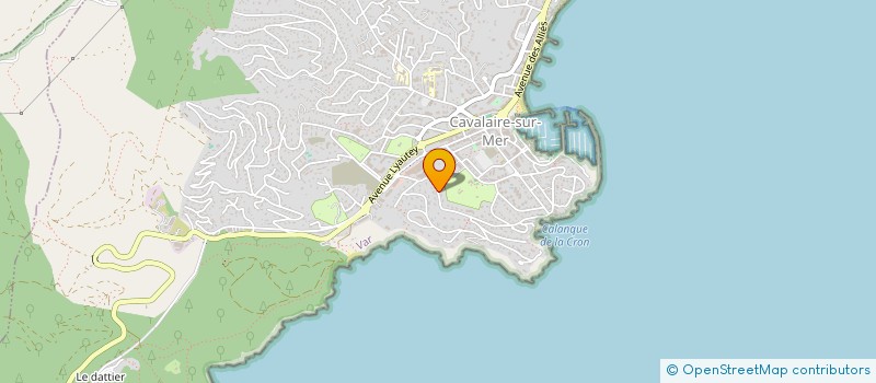 localisation de l'entreprise LA CAVALE EN MER à CAVALAIRE-SUR-MER
