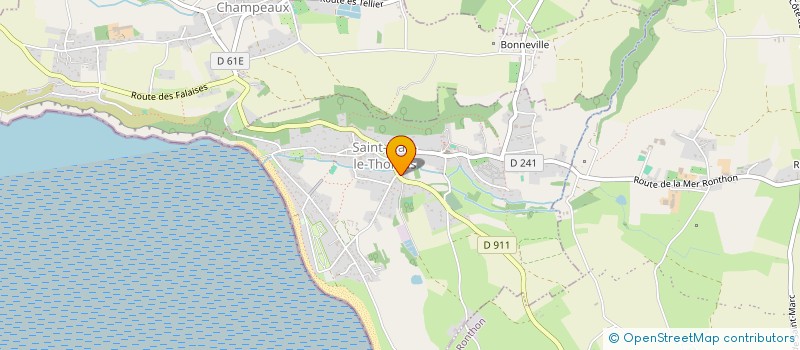 localisation de l'entreprise LA CAVALERIE  SAINT-JEAN-LE-THOMAS