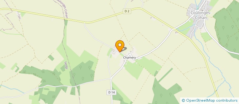 localisation de l'entreprise LA CAVALERIE  DANS LA BATAILLE DE MARNE  COULONGES-COHAN