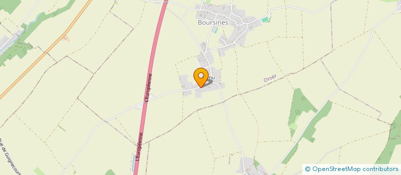 localisation de l'entreprise LA CAVALERIE DE JEANNE  OROER