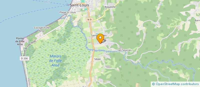 localisation de l'entreprise LA CAVALIERE GALANTE à SAINT-LOUIS