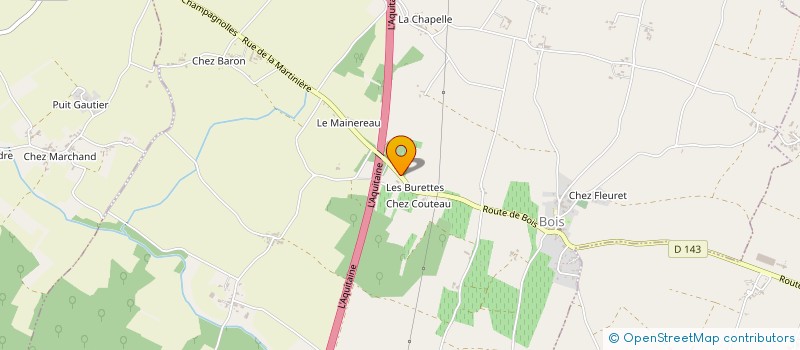 localisation de l'entreprise LA CAVE  BOIS