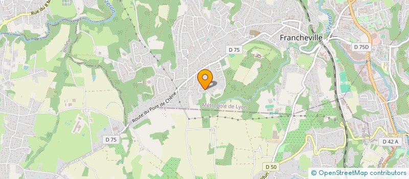 localisation de l'entreprise LA CAVE A JOJO  FRANCHEVILLE