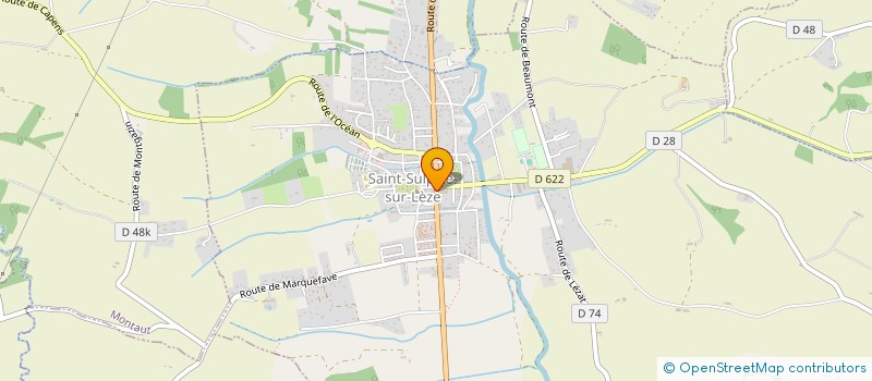 localisation de l'entreprise LA CAVE A PIZZAS  SAINT-SULPICE-SUR-LEZE