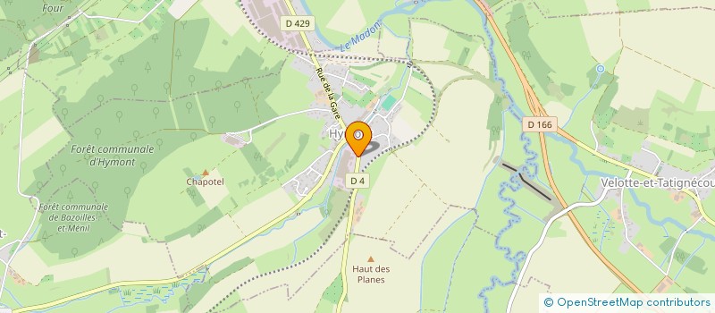 localisation de l'entreprise LA CAVE A SONS  HYMONT