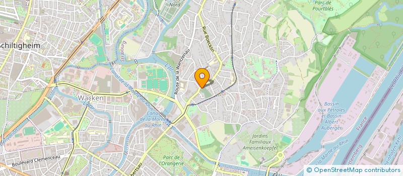 localisation de l'entreprise LA CAVE A TERROIRS à STRASBOURG