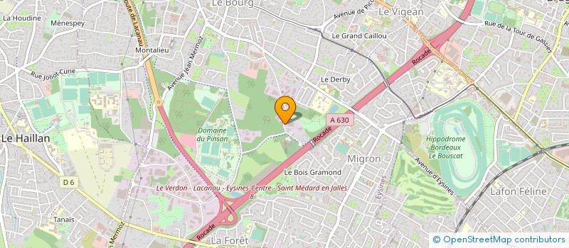 localisation de l'entreprise LA CAVE A TITOUNE  EYSINES