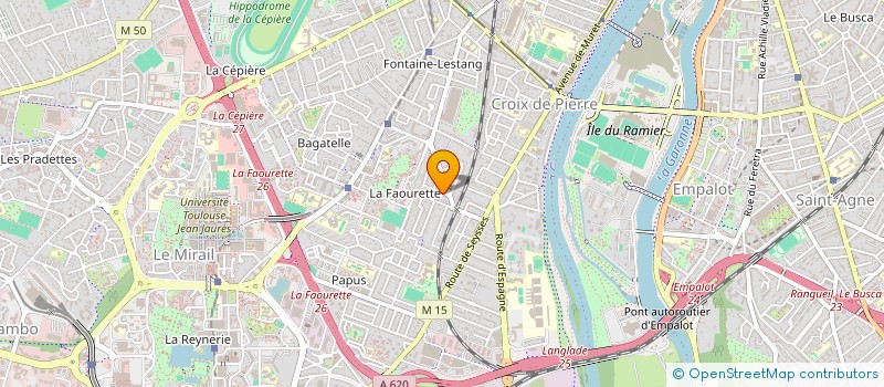 localisation de l'entreprise LA CAVE ARDECHOISE à TOULOUSE