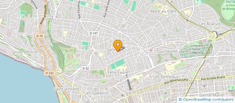 localisation de l'entreprise LA CAVE ATELIER à LE HAVRE
