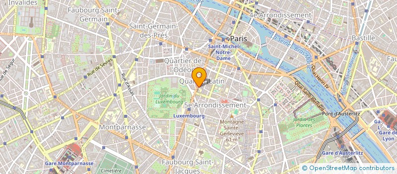 localisation de l'entreprise LA CAVE AUX DAMES  PARIS