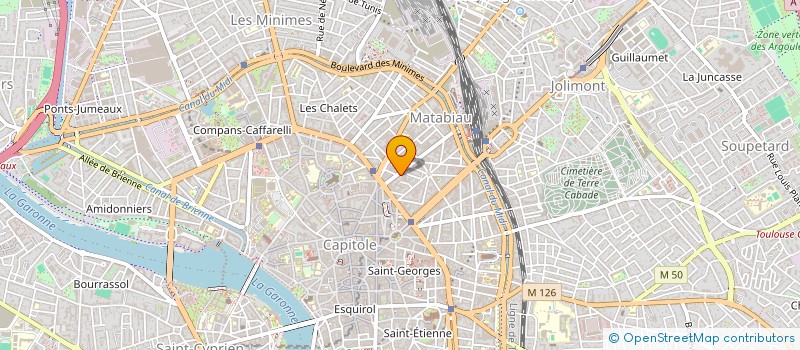 localisation de l'entreprise LA CAVE AUX MOINES à TOULOUSE