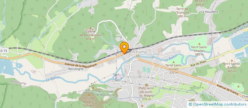 localisation de l'entreprise LA CAVE AUX SAVEURS  RONCHAMP