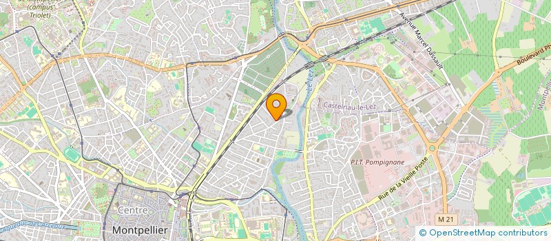 localisation de l'entreprise LA CAVE BY LES FRANGINS à MONTPELLIER