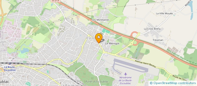 localisation de l'entreprise LA CAVE D'ESCOUBLAC à LA BAULE-ESCOUBLAC
