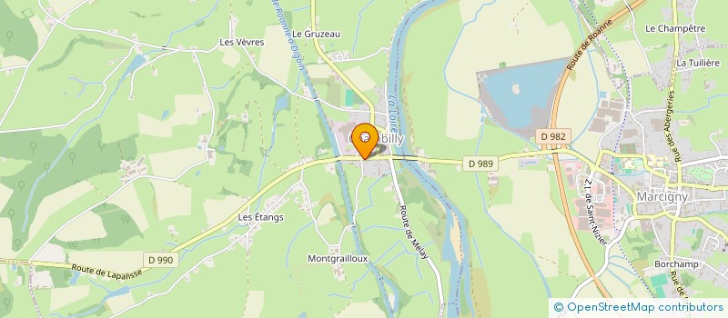 localisation de l'entreprise LA CAVE DE CHAMBILLY  CHAMBILLY